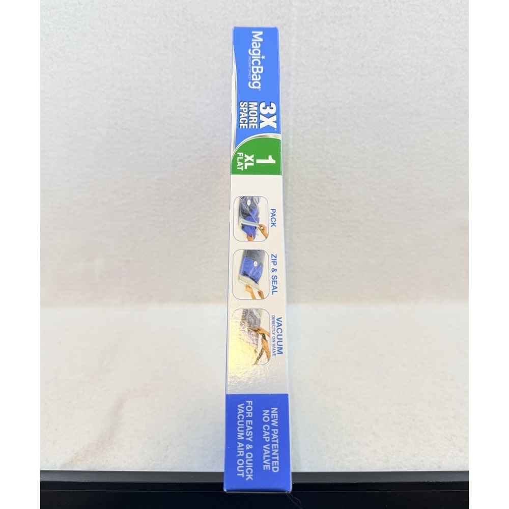 MagicBag 1 XL Flat Compression Storage Bags Clothes, NIB, Lot of 2, 2 Bags Total - Picture 5 of 6